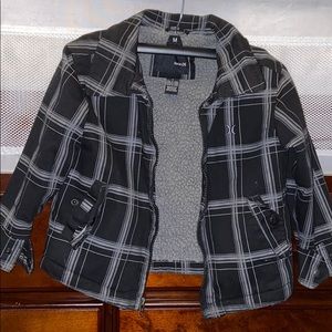 Hurley Boys jacket with sherpa lining